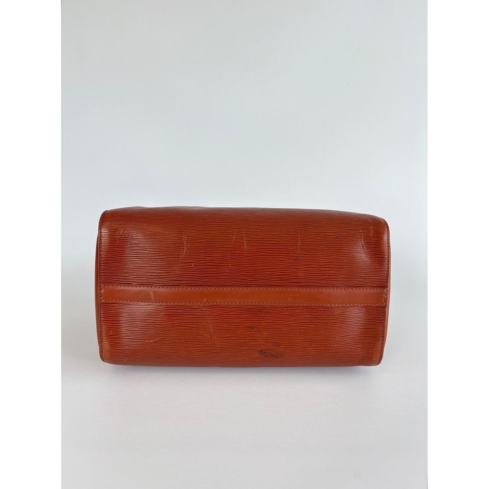 Louis Vuitton Speedy 30 Kenyan Brown Epi Leather Vintage Satchel Bag 1985-2012 - Picture 6 of 12